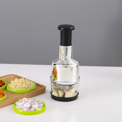 Vegetable Fruit Salad Onion Garlic Food Hand Chopper Cutter Slicer