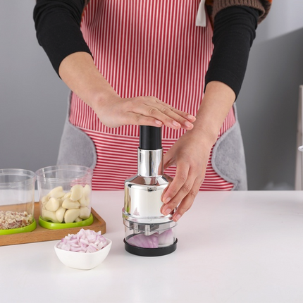 Vegetable Fruit Salad Onion Garlic Food Hand Chopper Cutter Slicer