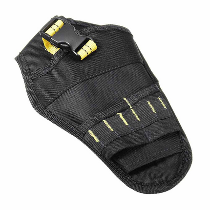 Heavy Duty Drill Holster Tool Belt Pouch Bit Holder Hanging Waist Bag