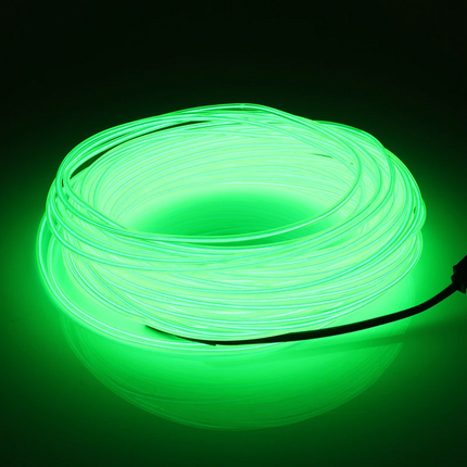 Neon LED Light Glow EL Wire String Strip Rope Tube Decor Car Party +