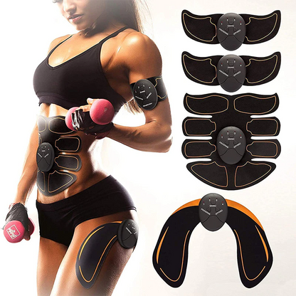 EMS Abdominal Muscle Toning Trainer ABS Stimulator Toner Fitness