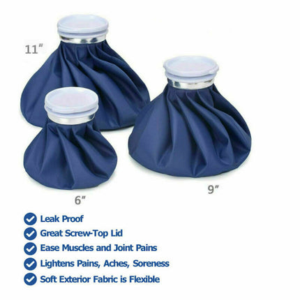 3PCS Ice Bags Packs Knee Neck Reusable Cold Relief Pain Headache Sport
