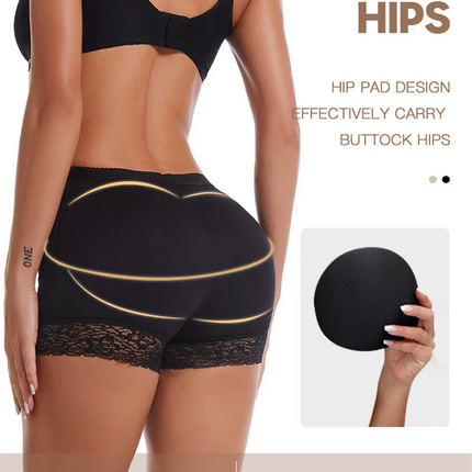 Booty Shaper Padded Underwear Panty Women's FAKE ASS Butt Lifter & Hip