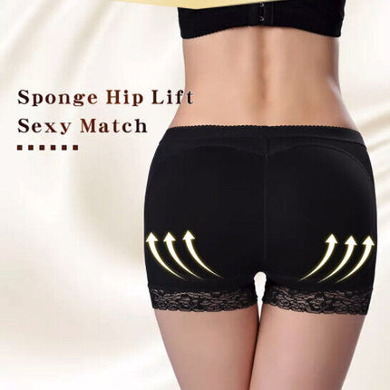 Booty Shaper Padded Underwear Panty Women's FAKE ASS Butt Lifter & Hip
