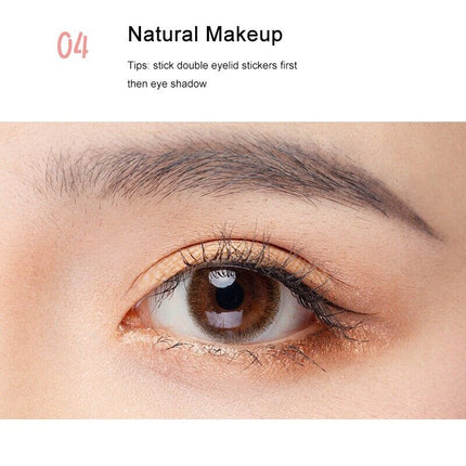 1200pcs Invisible Lace Eye Lift Strips Double Eyelid Adhesive Style