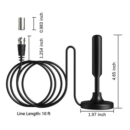 5600Miles Upgraded TV Antenna HDTV Amplified Digital 4K 1080P Long