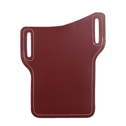 Men Cell Phone Belt Pack Bag Loop Waist Holster Pouch Case Leather