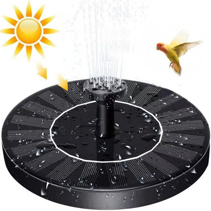 Solar Power Bird Bath Fountain Pump Upgrade 1.4W Solar Fountain With 4