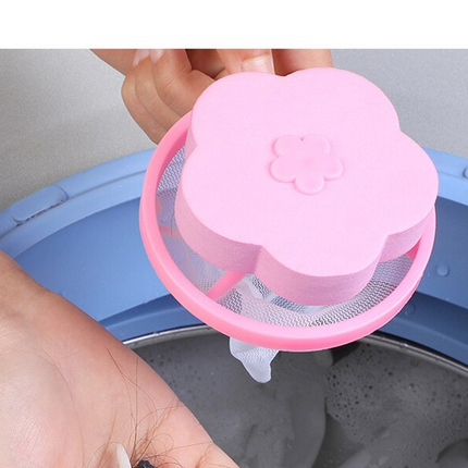 2 Pcs Floating Pet Fur Catcher Laundry Lint Pet Hair Remover For