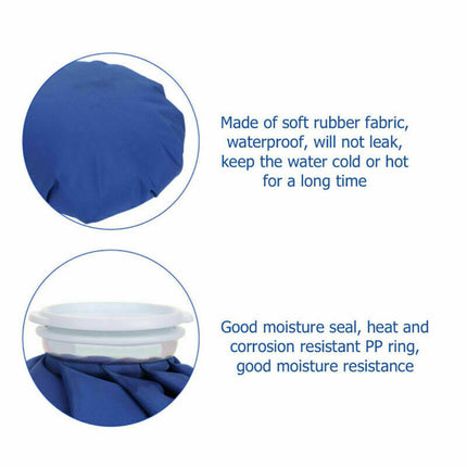 3PCS Ice Bags Packs Knee Neck Reusable Cold Relief Pain Headache Sport