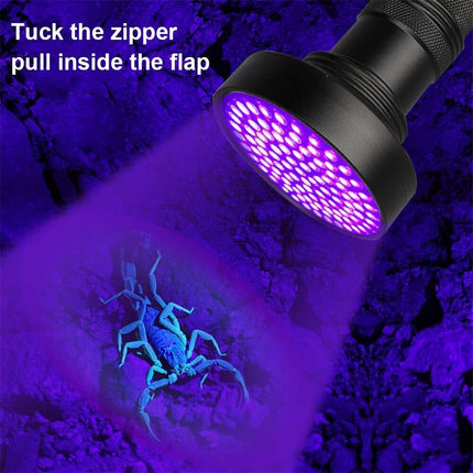 UV Ultraviolet Light 100 LED Flashlight BlackLight 395nM Inspection