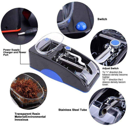 Cigarette Machine Automatic Electric Rolling Roller Tobacco Injector