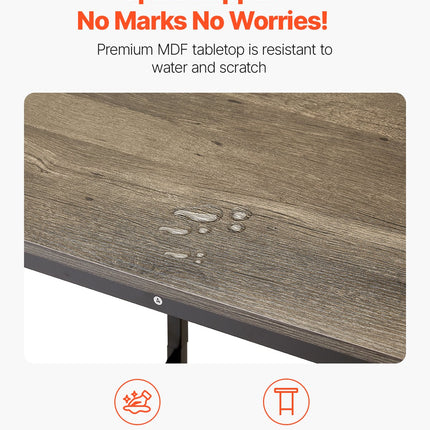 24 In Bar Table Height Pub Table Cocktail Coffee Counter Desk Kitchen