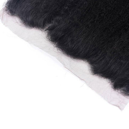 BeuMax 10A Grade 3/4 Kinky Straight bundles with 13x4 Frontal