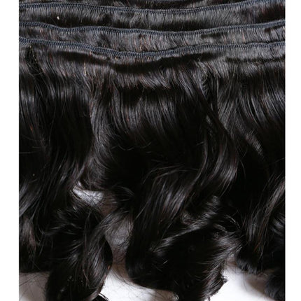 Loose Wave 10A Grade 3/4 bundles with 4x4 Closures & 13x4 Frontal