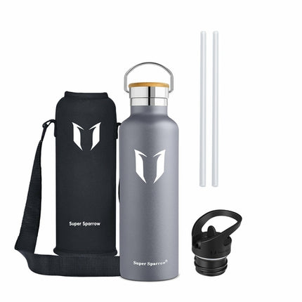 Insulated Stainless Steel Water Bottle, 25OZ / 750ML