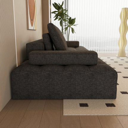 Sofa Couch For Living Room, Modern Loveseat Sofa With Extra Deep