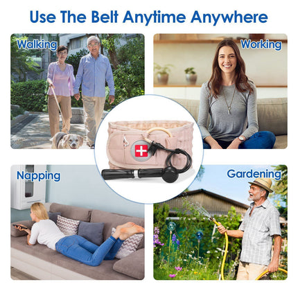 1Pc Decompression Back Belt Lumbar Spine Support Lower Back Air