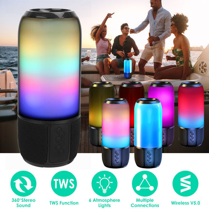 1Pc Wireless Portable Speaker Loud Stereo Speaker With 6 Color