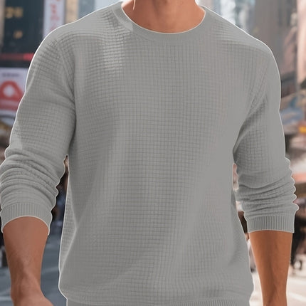 Export Quality English European And American Sizes Jacquard Round Neck