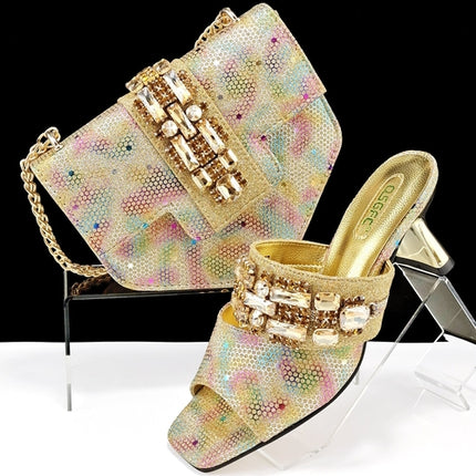 Glamoré™ – Camouflage Heels & Clutch Set
