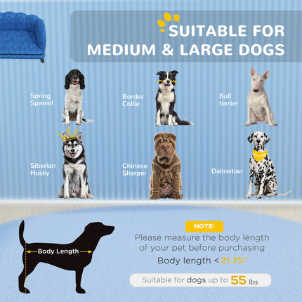 Pearl Design Pet Sofa for Medium and Large Sized Dogs, Pet Bed with