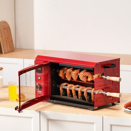 Stainless Steel Shawarma Grill Machine Electric Gyro Rotisserie