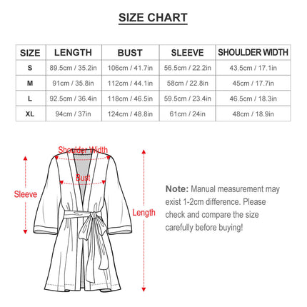 MUNSIEUR Long Sleeve Robe - Luxury Loungewear for Women