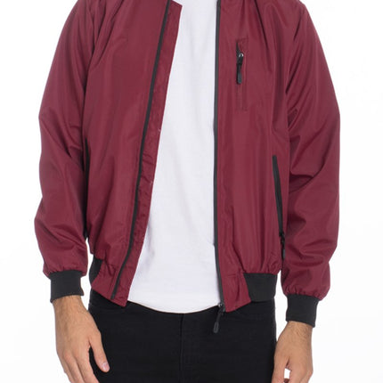 Mens Vinyl Waterproof Windbreaker