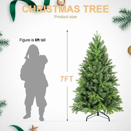 PE, PVC Christmas Tree, Green