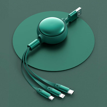 3 In1 USB Cable Micro USB Type C Cable 3 In 1 Charging Cable