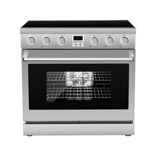 36 In Electric Range Oven, 6.0 Cu. Ft. Capacity Compact Freestanding