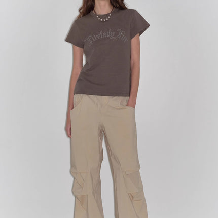 "May Time" luxury brand same version 3D long-staple cotton slightly