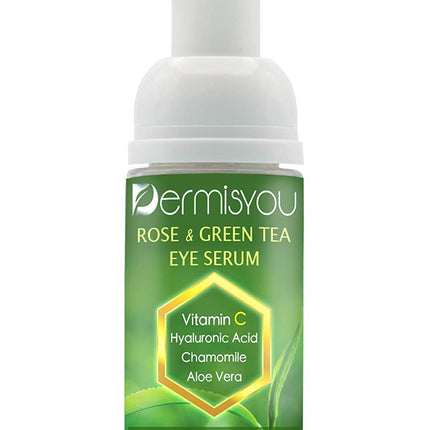 Anti-Wrinkle Eye Serum with Green Tea & Rose Water
