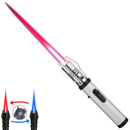 Torch Lighter, Bright Fire Lighter with Safety Lock and Adjustable