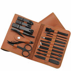 Brown trifold / 16pieces