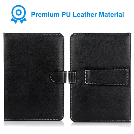 7.9in Protective Keyboard Case W/ Keyboard PU Leather Back Stand