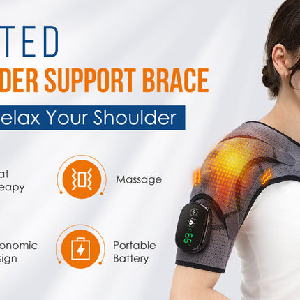 3-speed Vibration Electric Massage Shoulder Pad