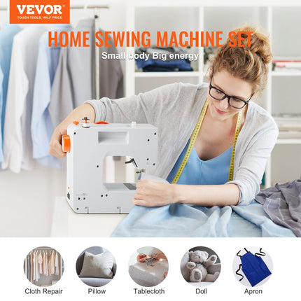 Sewing Machine, Portable Sewing Machine For Beginners With 38 Built-in