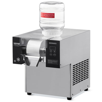 Commercial Snowflake Ice Machine 176LBS/24H Stainless Steel For Ice