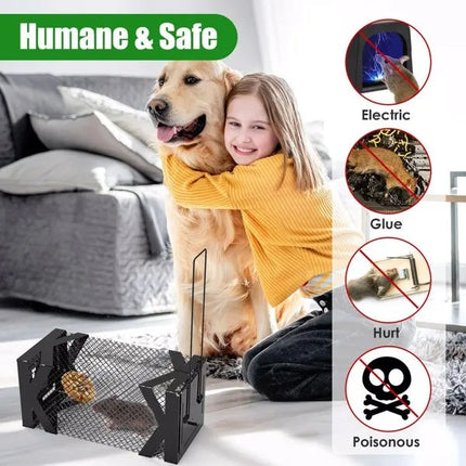 Humane Mouse Trap Cage, Non-Lethal No ElectricityGlueChemicals, Heavy