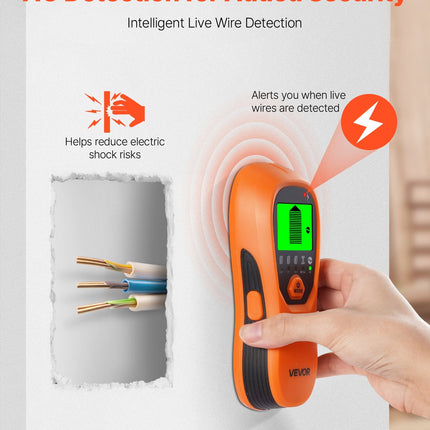 Stud Finder Wall Scanner, 5 In 1, Electronic Wall Stud Detector With
