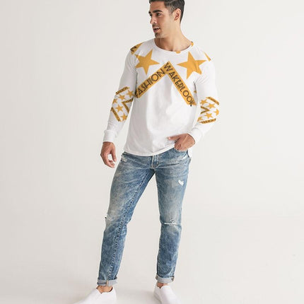 Men's Fashion Long Sleeve Wakerlook Tee