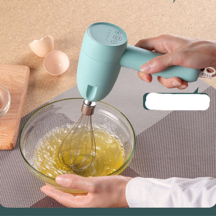 Three-in-one Electric Egg Beater Handheld Baking Tool