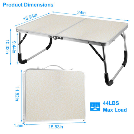 1Pc Foldable Laptop Table Notebook Bed Desk Breakfast Reading Writing