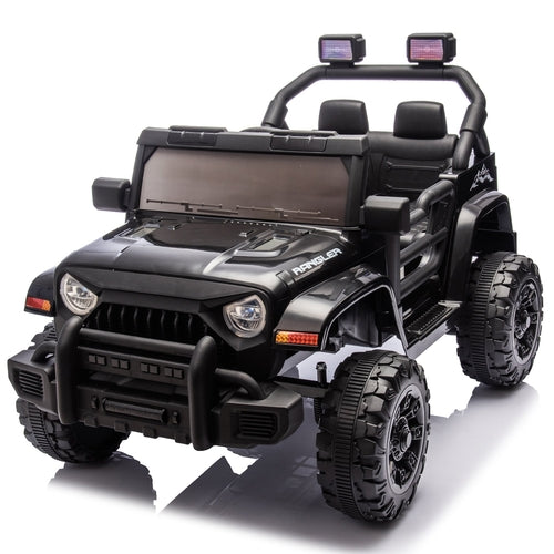 12V Kids Ride On Electric Car W Parents Control,Dual Drive, Four-wheel