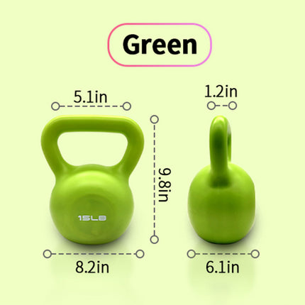 15lbs Kettlebell Set, Strength Training Kettlebells Weight Set For