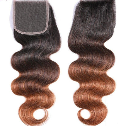 10A Grade #1B/4/30 Body Wave #1B/4/27 BUNDLES with CLOSURES & FRONTALS