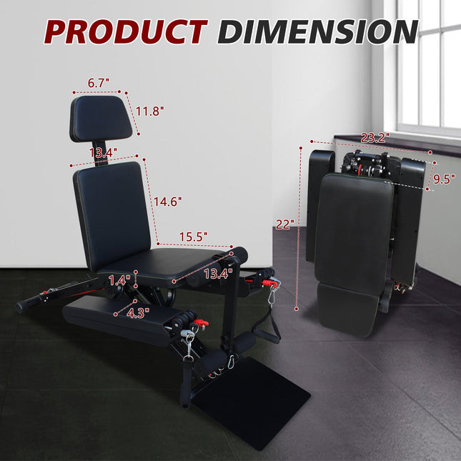 Fitness Chair Multifunction, Adjustable Strength Training Bench For
