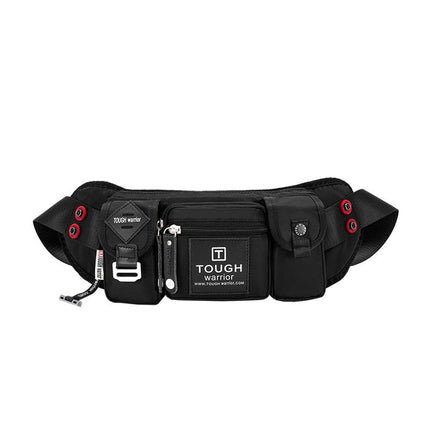 Korean Style Male Outdoor Waterproof Oxford Cloth Fanny Pack
